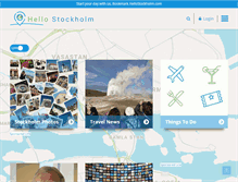 Tablet Screenshot of hellostockholm.com